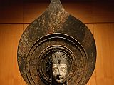British Museum Top 20 Buddhism 17 Kudara Kannon 17. Kudara Kannon - originally from Japan late 7C AD, 210cm high. The gilded camphor wood statue of the Buddhist deity Kudara Kannon is an actual-size replica of one of the most important works in the ancient Japan. In Pure Land Buddhism Kannon (Avalokiteshvara) often appears with the bodhisattva Seishi (Mahasthamaprapta) flanking the Buddha Amida (Amitabha) in a triad welcoming the souls of the dead into the Western Paradise. Photo: wikipedia.org.
